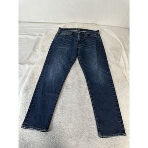 Gap Denim Mens Blue Straight Jeans Size 36x32 Pants Stretch